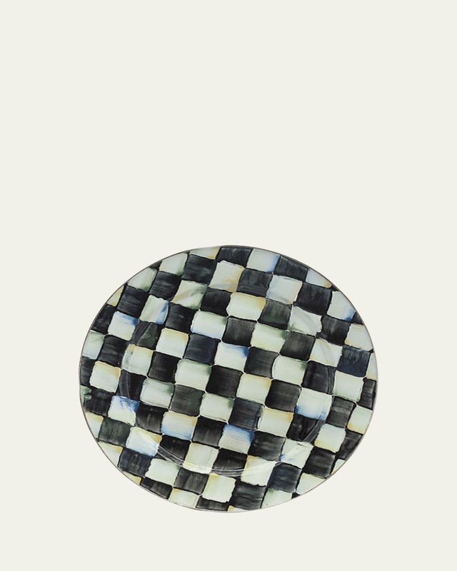 Courtly Check Charger Plate